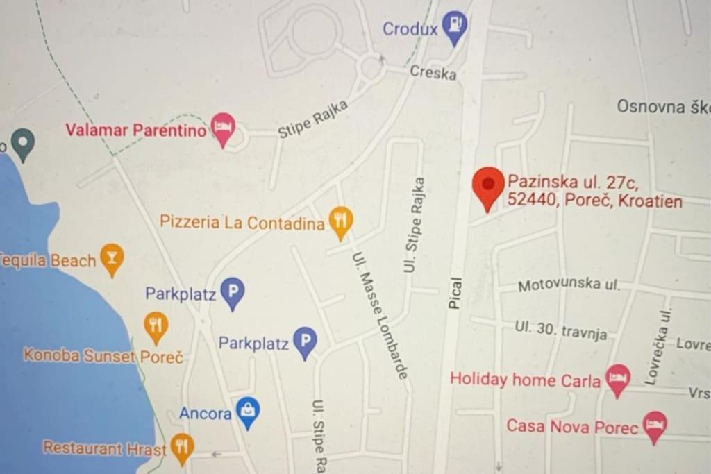 Porec, Tolle 3 Zi-whg, Sehr Zentral, Zustand! Mit Internet Und W-lan! Porec